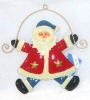 Iron Santa Claus holiday decoration