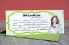 paper gift card
