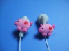 Wholesale PVC earphone charms
