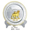 Wholesale TC-8041 engrave city souvenir medal