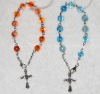 acrylic bracelet, religions/rosary bracelet(R416-417)
