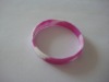 Color silicone bracelet