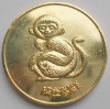 gold metal coin, custom coin, souvenir coin