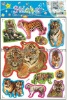 Wholesale puffy sticker foam animal stickers