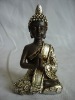 Wholesale Antique Bronze finish Polyresin Buddha head statue