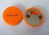 Wholesale round shape magnetic bottle opener