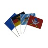 hand waving flag