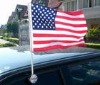 USA car flag
