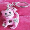 Fashion kitten key chain