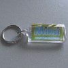 Wholesale acrylic plastic keychain