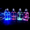Wholesale 3D laser crystal key chain