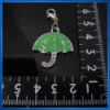 Wholesale Shiny umbrella keychain,key chain,DIY charms