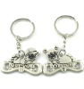 Wholesale lover key chain,couples series key chain,cartoon character key chain