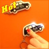plastic led keychain