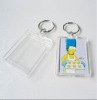 Wholesale acrylic photo keychain