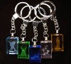 led crystal keychain