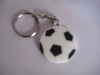 Wholesale Football rubber keychain