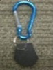 slate keychain attached metal chain