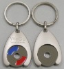Trolley Coin Keychain with Zinc Alloy Holder