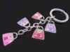 fashion metal keychain