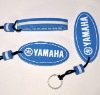 Wholesale (metal crafts)promotional gifts pvc keychain