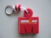 Wholesale soft EVA keychain promotional gift