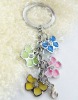 Wholesale butterfly metal key chains