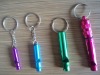 Wholesale Promotion Metal Whistle Keychain