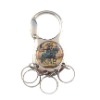 Wholesale zinc alloy spain key ring