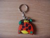 Wholesale plastic soft PVC rubber 3D 2D keychain