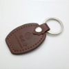 Cheapest promotion leather keychain with logo