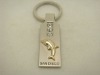 silver animal metal fashion keychain