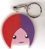 Wholesale Lovely silicone Keyring/keychain