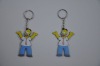 Wholesale 2011 hot sell soft pvc key chain