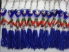 Wholesale 2011 fashion evil eye keychain Melon seedling pieces accessories