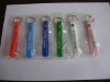 New Style LOGO Color filled Silicone Keychain with Metal Coin