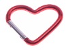 Wholesale Heart shap carabiner Keychain