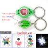 Wholesale LED Key chain light plastic keychain ZY-B50