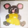 Wholesale Hand Made Cross Stitch Lovely Bear