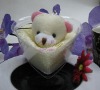 Wholesale Cake Towel Gift Little bear Sweetheart Cake(WBA-028)