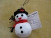 Wholesale fabric snowman toy