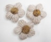 Wholesale hand knitted flower