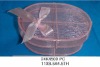 Wholesale oval organza box with ribbon bow 24K4500