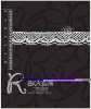 Wholesale 3CM dyeable cotton entredeux lace