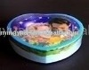 Wholesale compressed/magic towel in heart shape