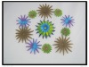 new !! pretty colorful fabric /silk flowers with serval layout design for diy scrapbooking accessory AF-11141