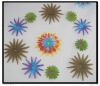 Wholesale new !! pretty colorful fabric /silk flowers with serval layout design for diy scrapbooking accessory AF-11139