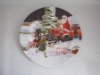 Wholesale plate w/printed paper