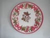 Wholesale plate w/printed paper