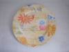 Wholesale plate w/printed paper
